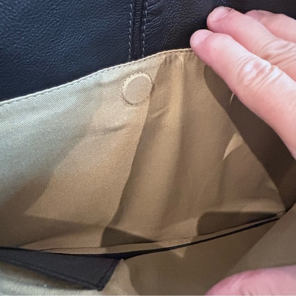 BOCONI NASHVILLE Tyler Messenger Bag RFID Leather Nylon Strap Luggage Pocket - Picture 3 of 14